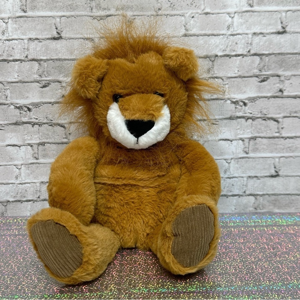 Aroma Home Hot Hugs LION Plush Stuffed Animal Microwave Lavender 12 in.